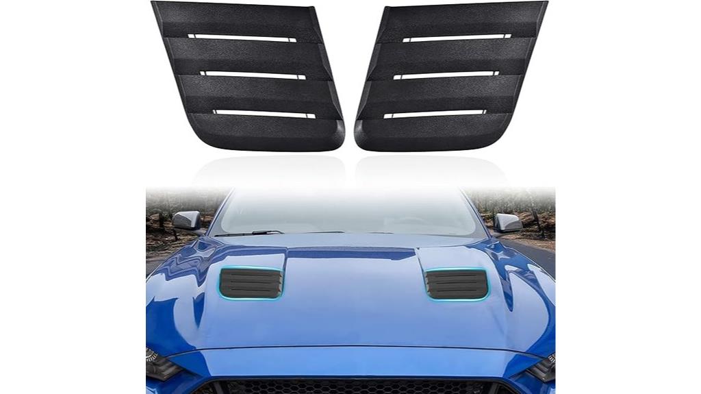 ford mustang hood vent