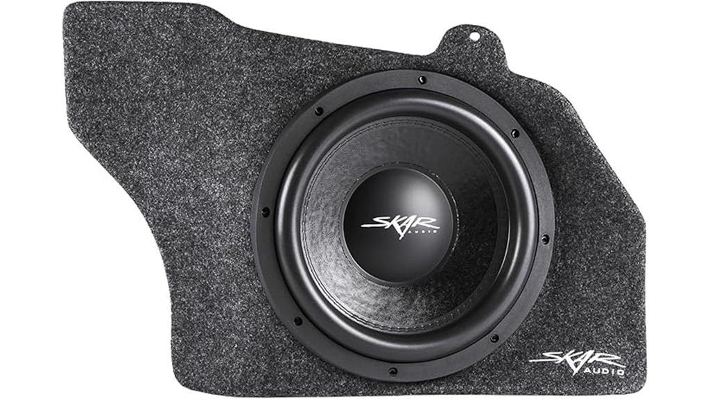 ford mustang subwoofer enclosure