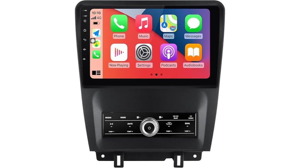 ford mustang touch screen