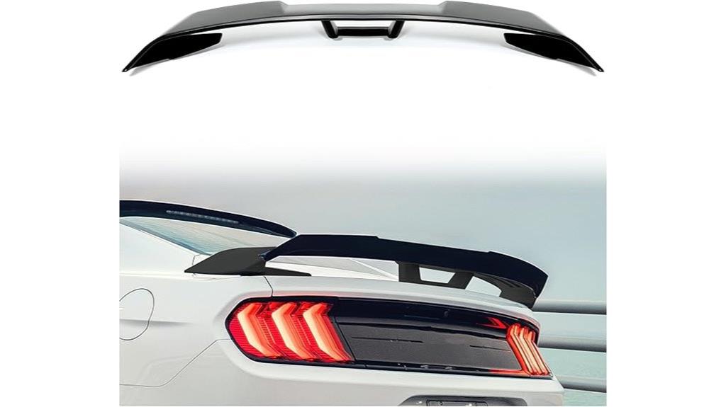 ford mustang trunk spoiler