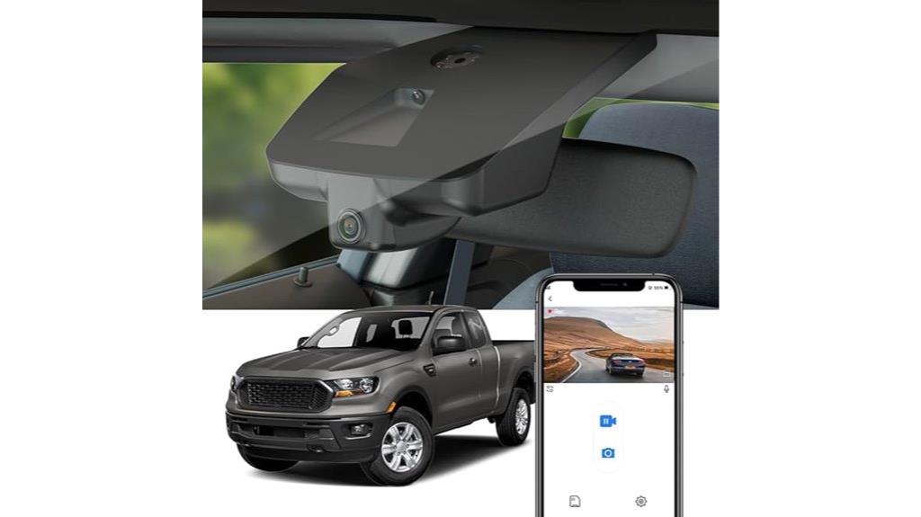 ford ranger 4k dash cam
