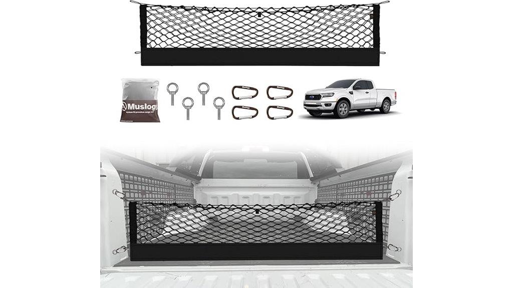 ford ranger cargo net