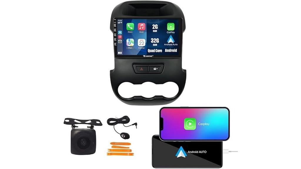 ford ranger stereo navigation