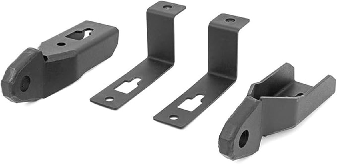 ford ranger tow hook mounts