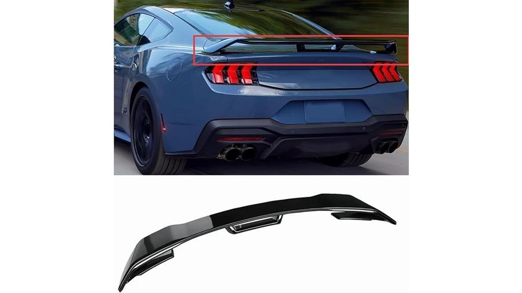 glossy spoiler for mustang