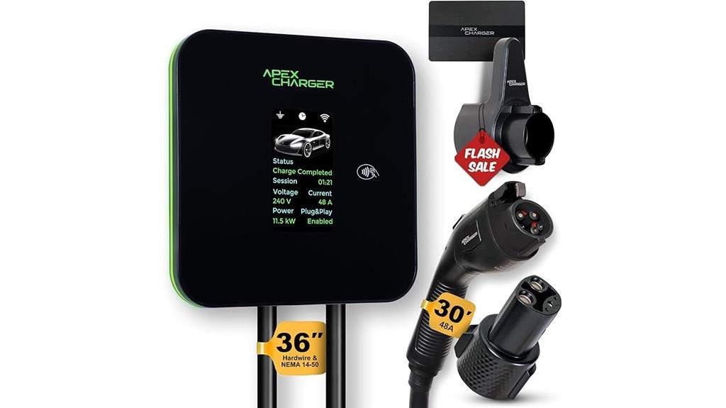 high powered wall mounted charger