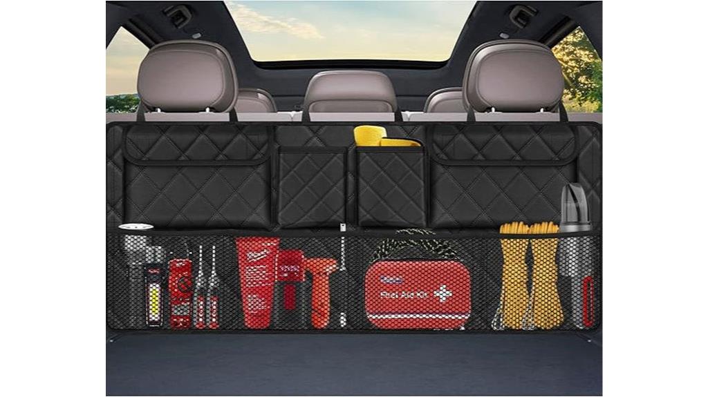 large capacity trunk organizer