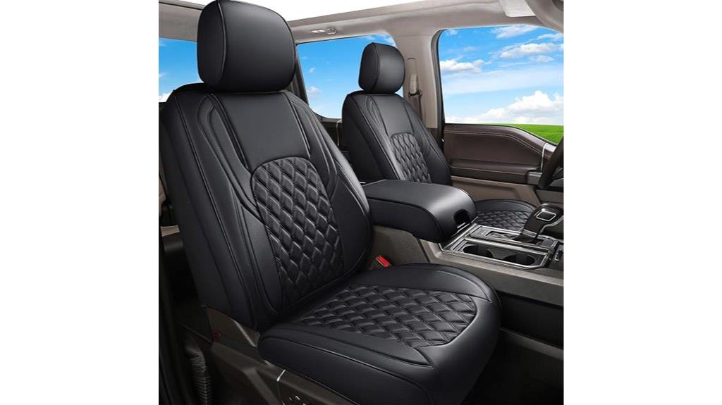 leather seat covers ford