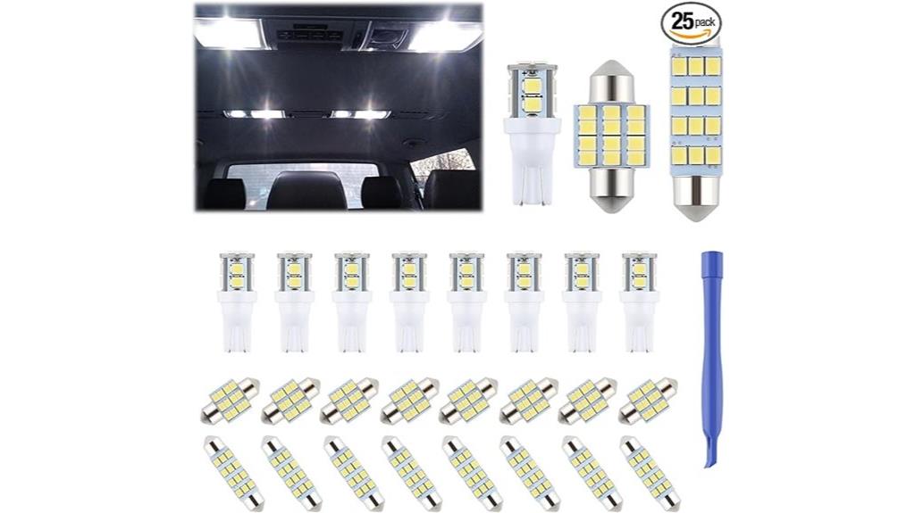 led car interior bulbs