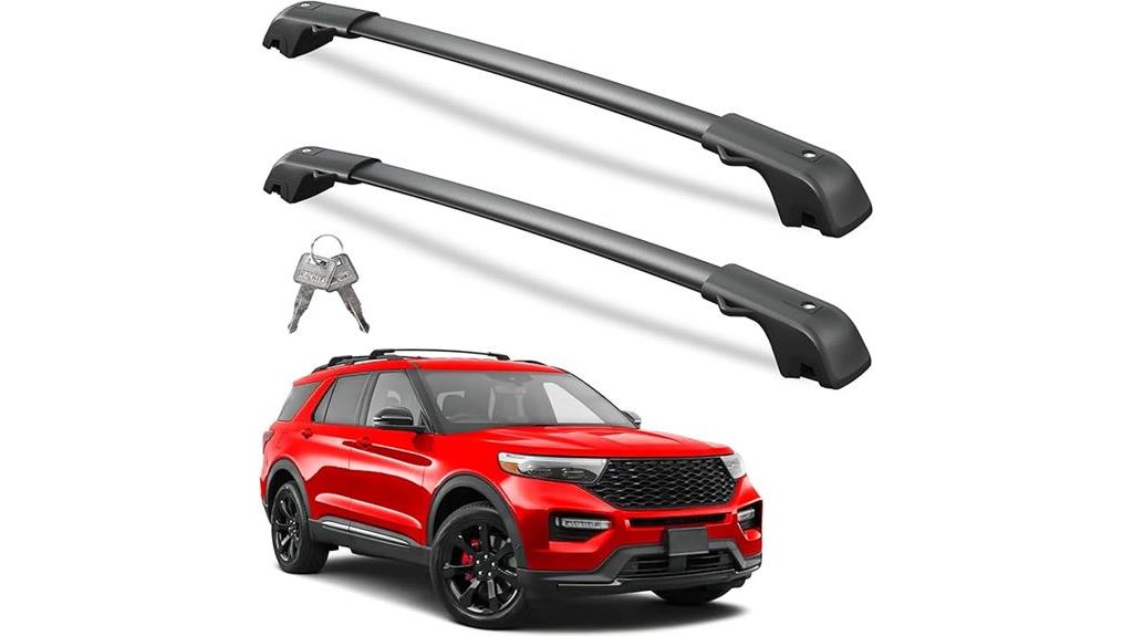 lockable cross bars explorer