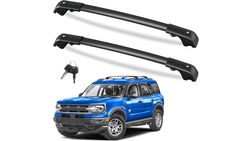 lockable roof rack bars