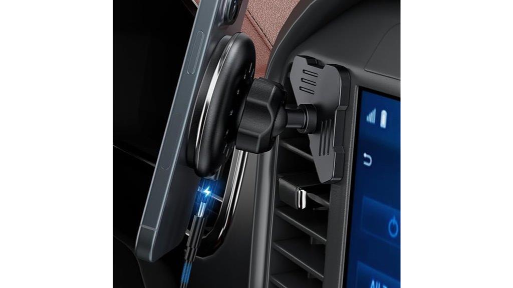 magnetic car phone charger