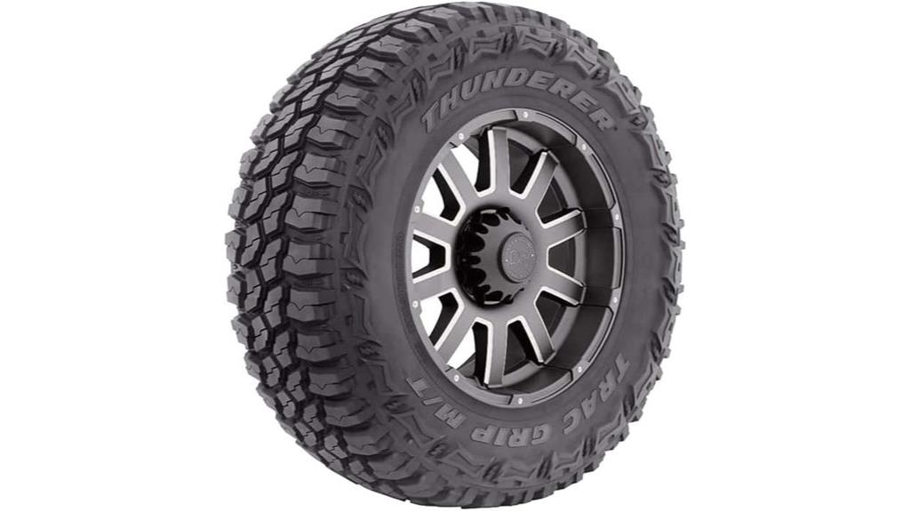 mud terrain tire specification