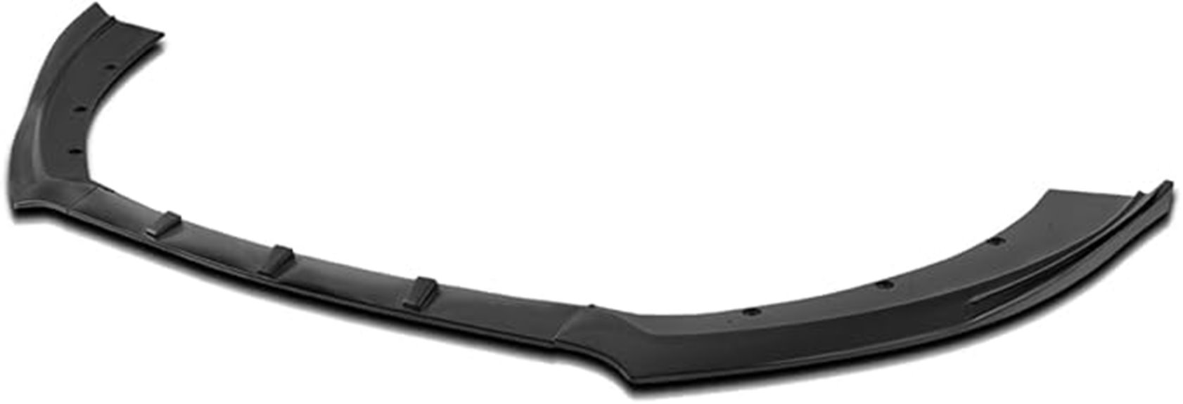 mustang black bumper lip