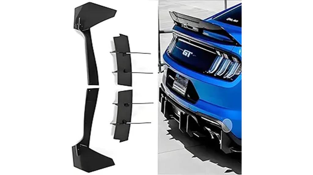 mustang bumper diffuser lip