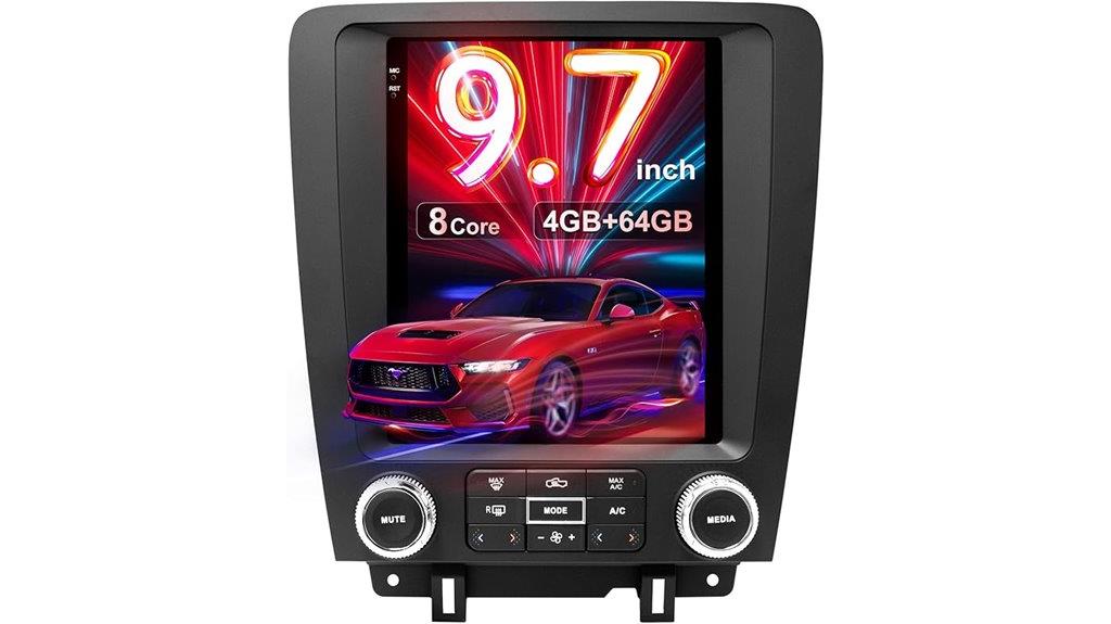 mustang car stereo upgrade