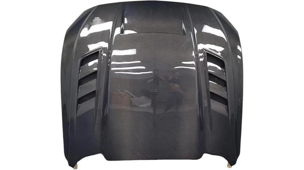 mustang carbon fiber hood