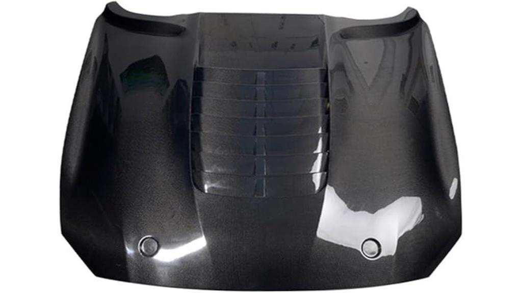 mustang carbon fiber hood
