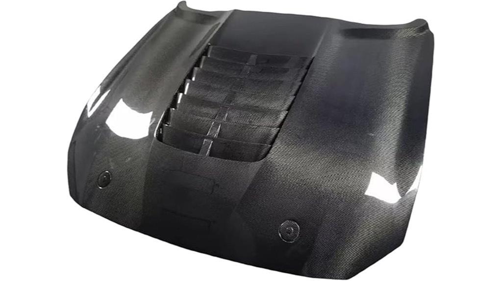 mustang carbon fiber hood
