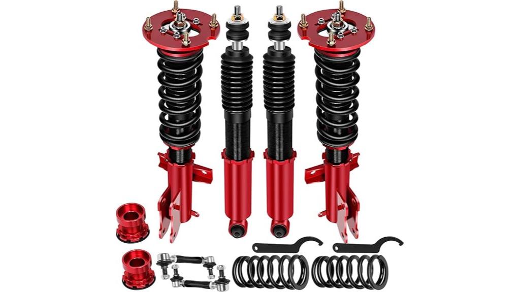 mustang coilover struts adjustable