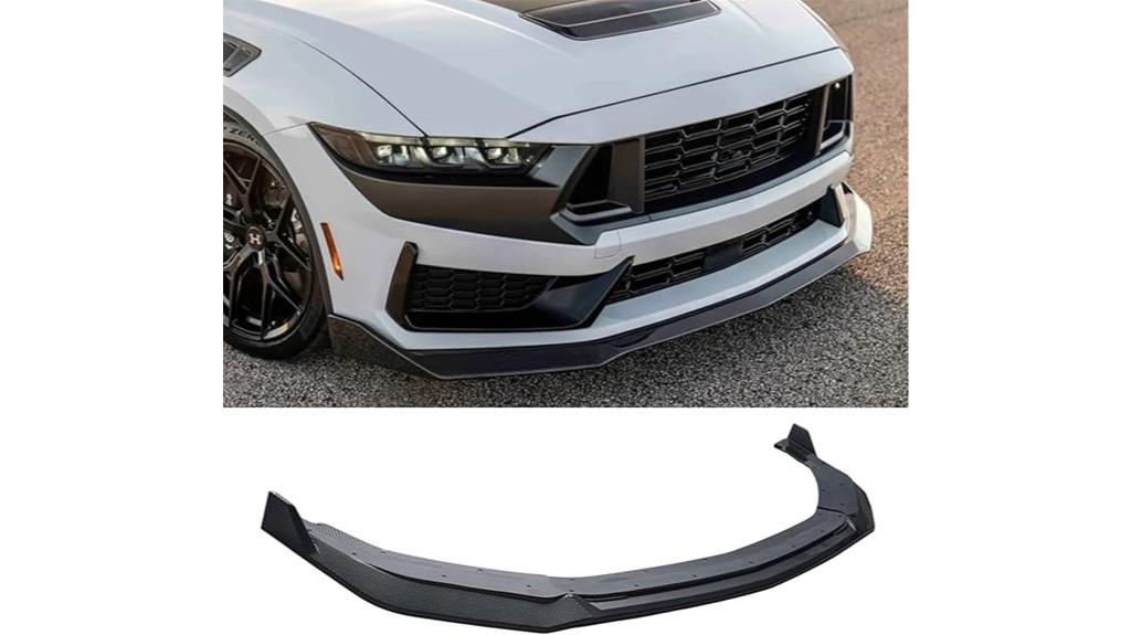 mustang front bumper splitter