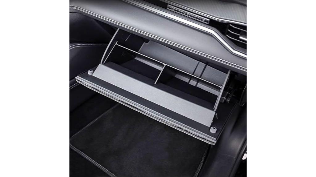 mustang glove box organizer