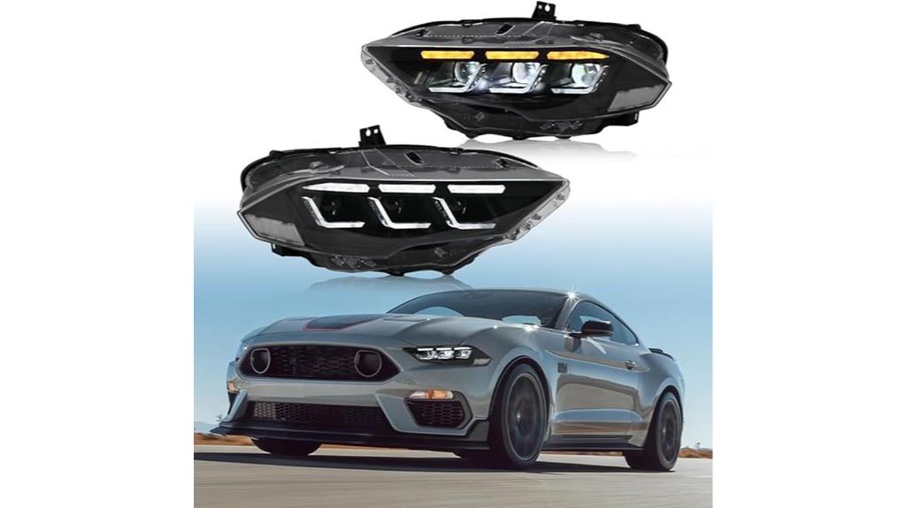 mustang gt headlamp upgrade