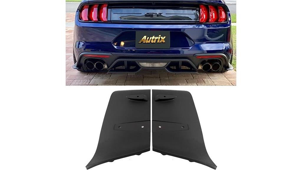mustang gt rear diffuser
