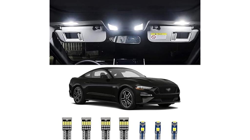 mustang led interior lights