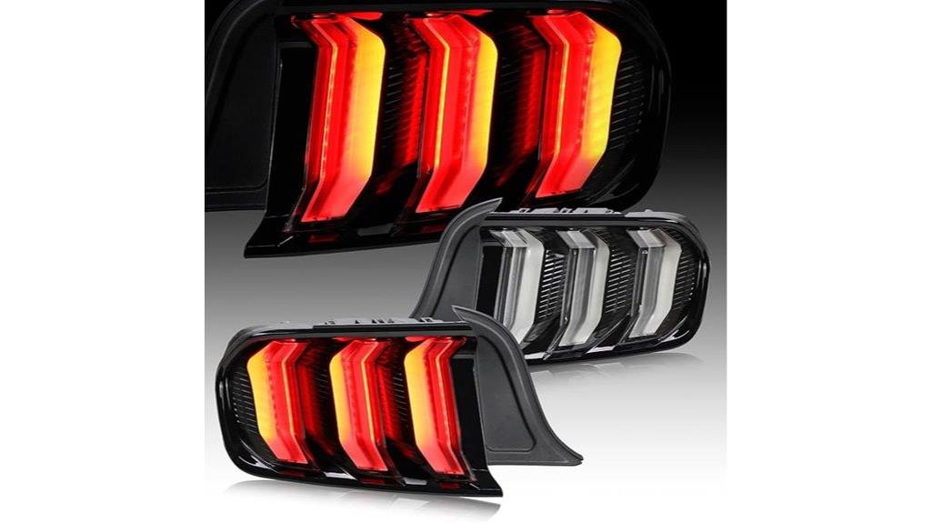 mustang led tail lights