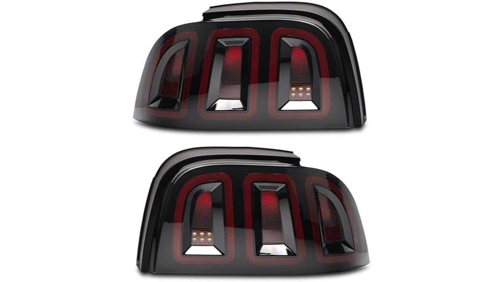 mustang led tail lights