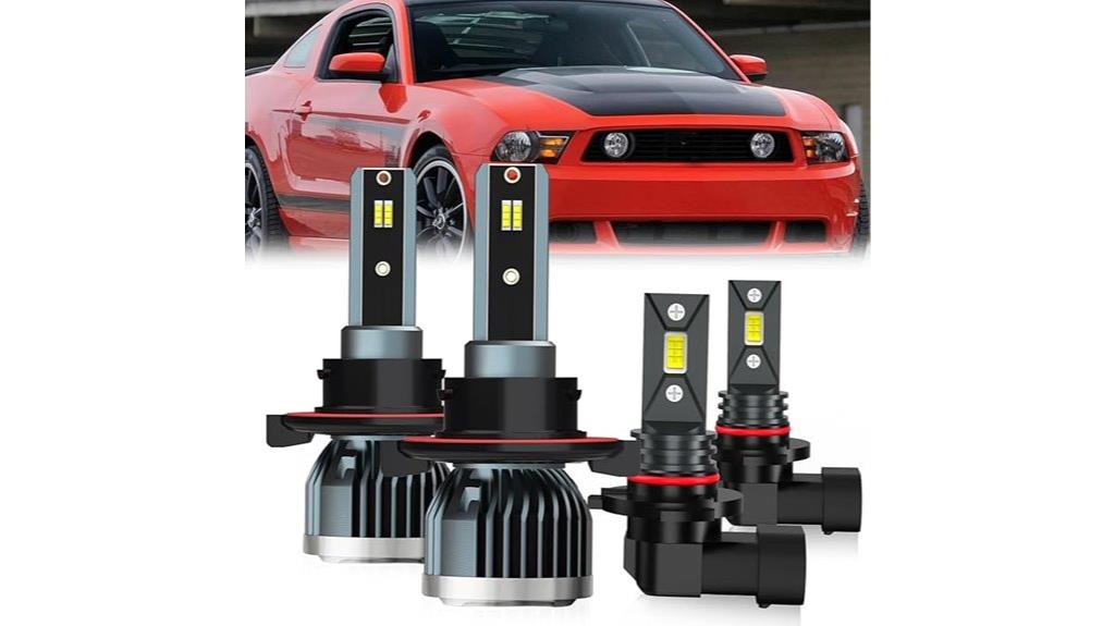 mustang light bulbs set