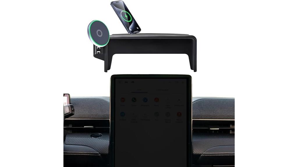 mustang mach e phone holder