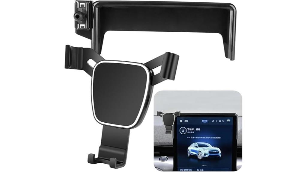 mustang mach e phone holder
