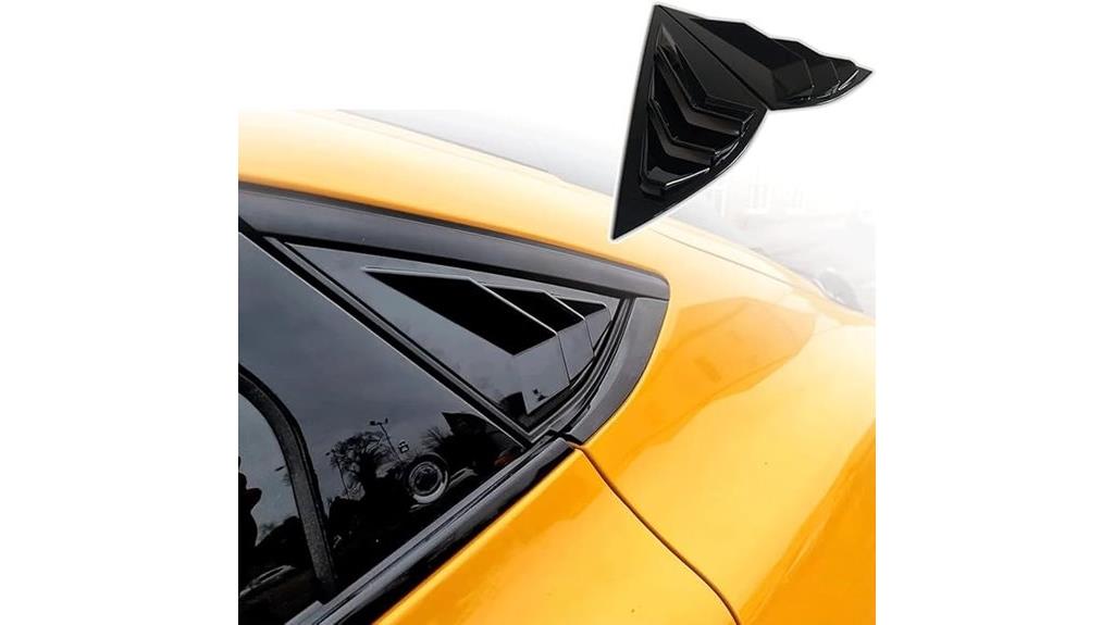 mustang mach e window louvers