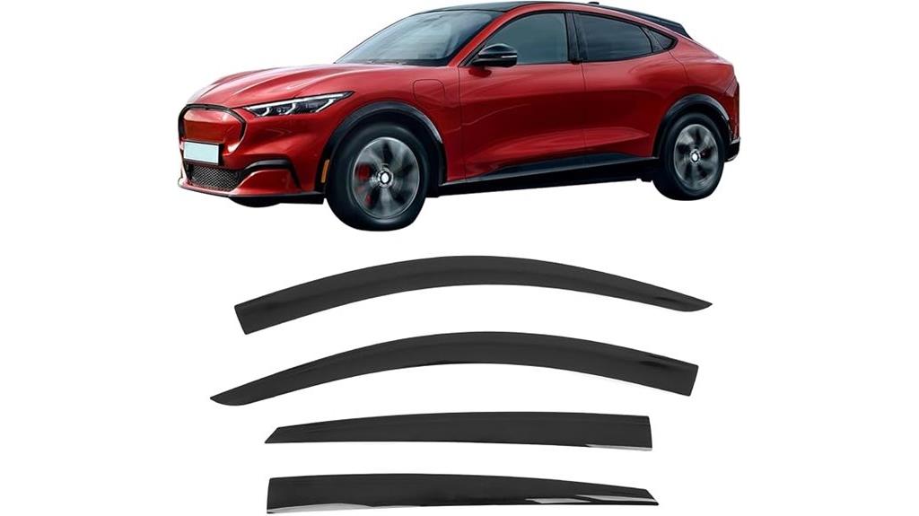 mustang mach e window visors