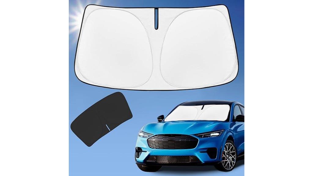 mustang mach e windshield cover