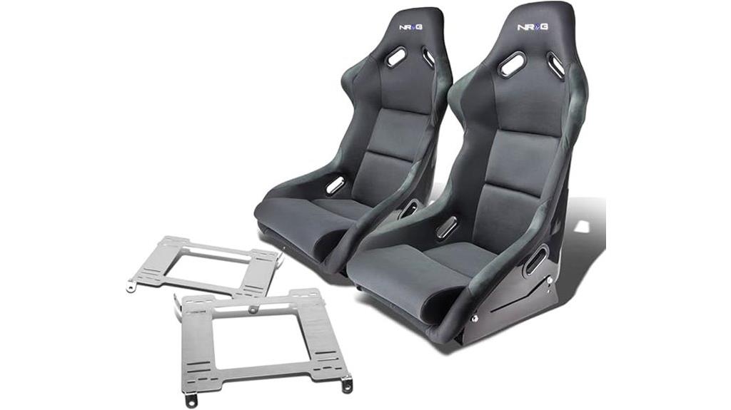 mustang racing seat pair