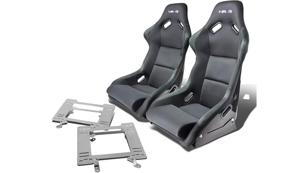 mustang racing seat pair