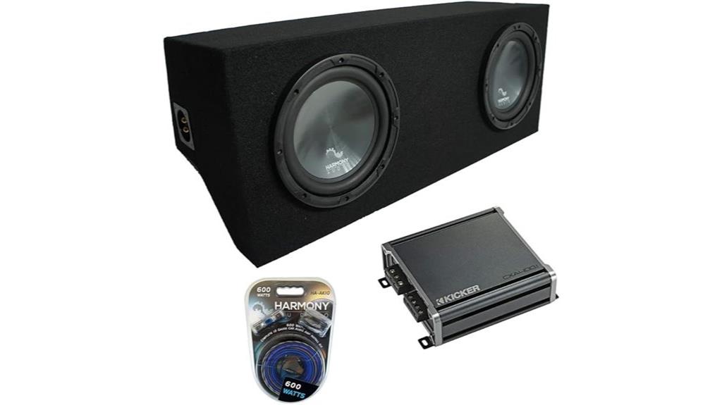 mustang subwoofer audio package