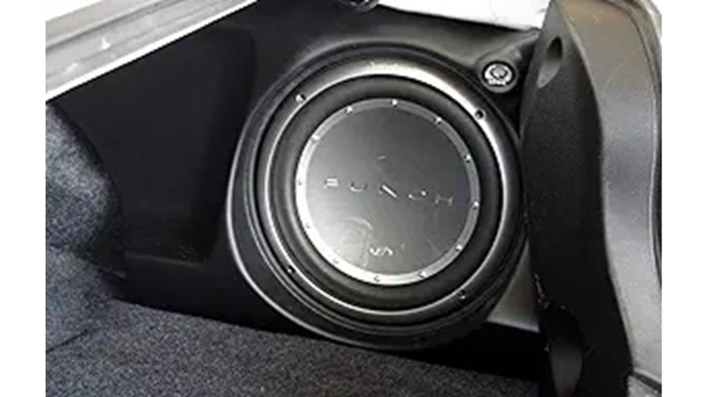 mustang subwoofer box enclosure