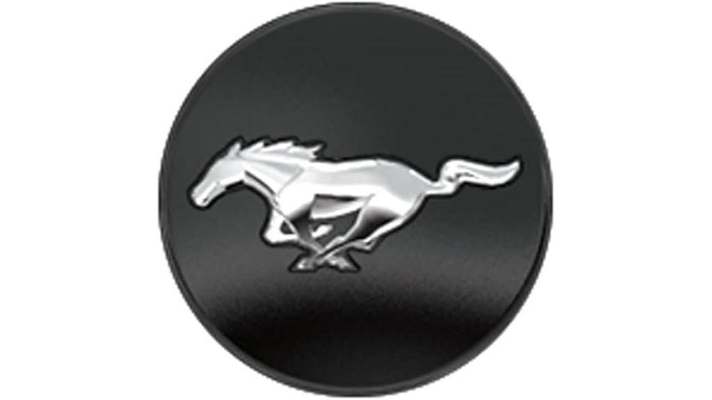 mustang wheel center cap