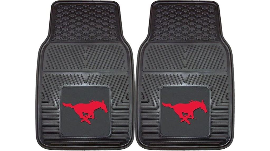 mustangs vinyl car mats