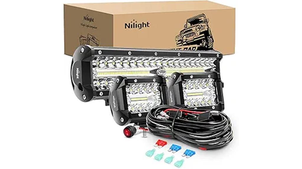 nilight 12 inch light bar