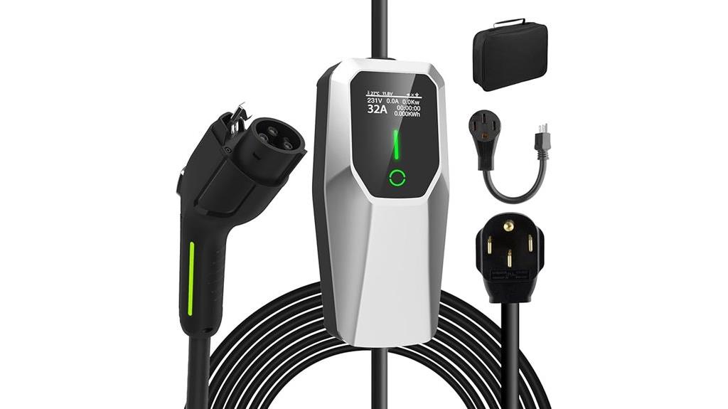 portable 32amp ev charger
