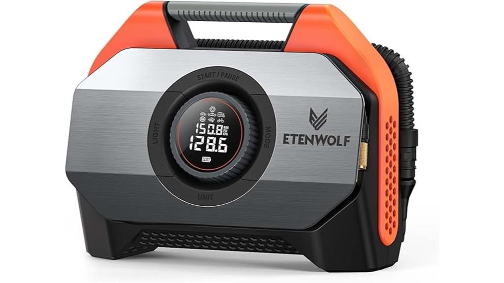 portable air compressor inflator