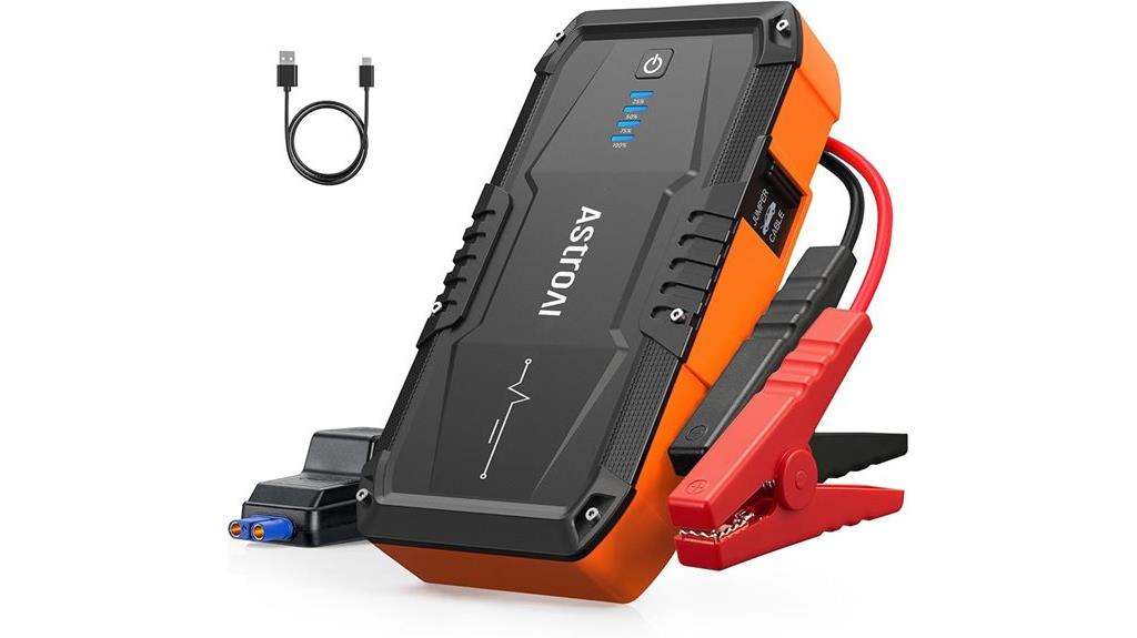 portable car battery booster