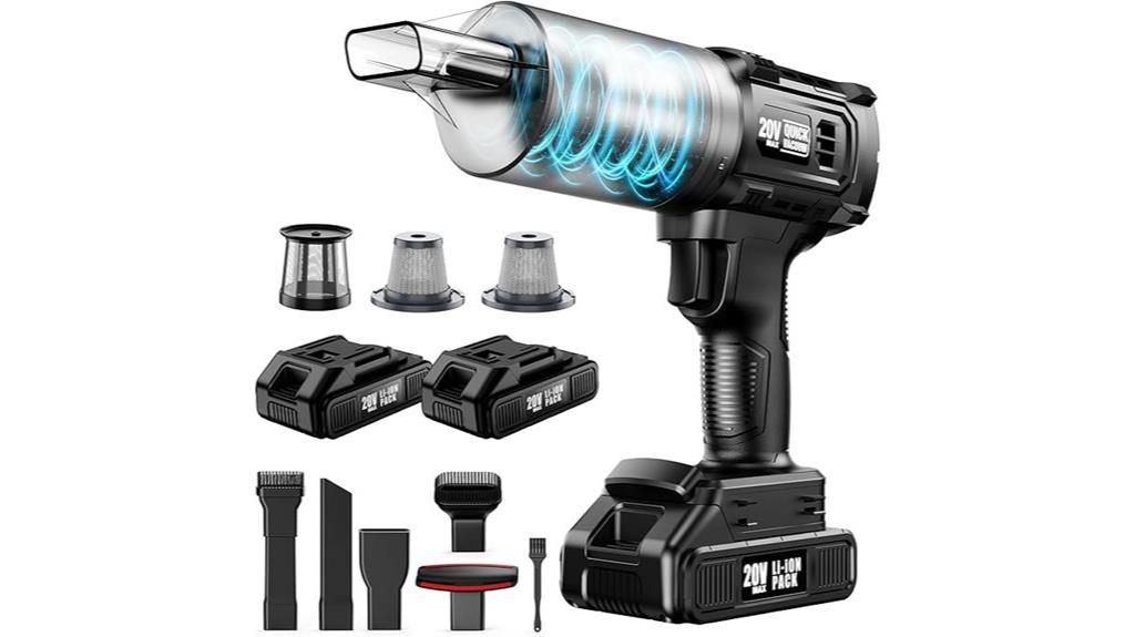 portable cordless vacuum cleaner