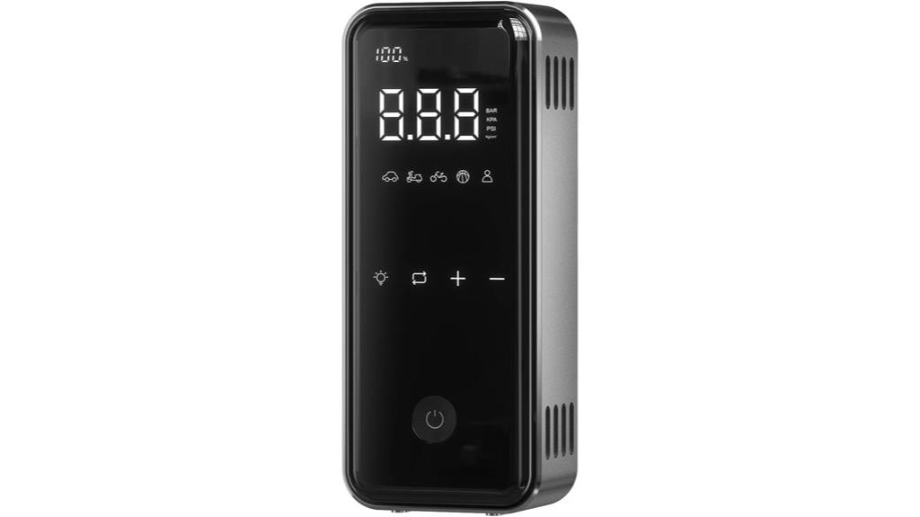 portable tire inflator compressor