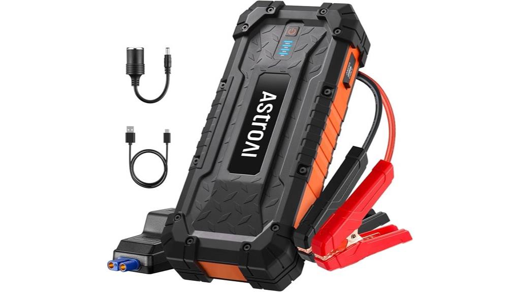 powerful car jump starter